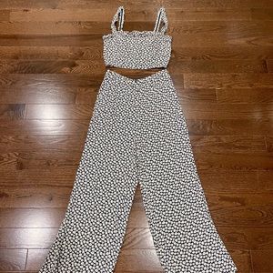 Reformation Coco Floral Two Piece Set - Quito, Size 4